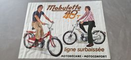 Mofa Plakat Reklame Motobecane Mobylette Original 70er Jahre