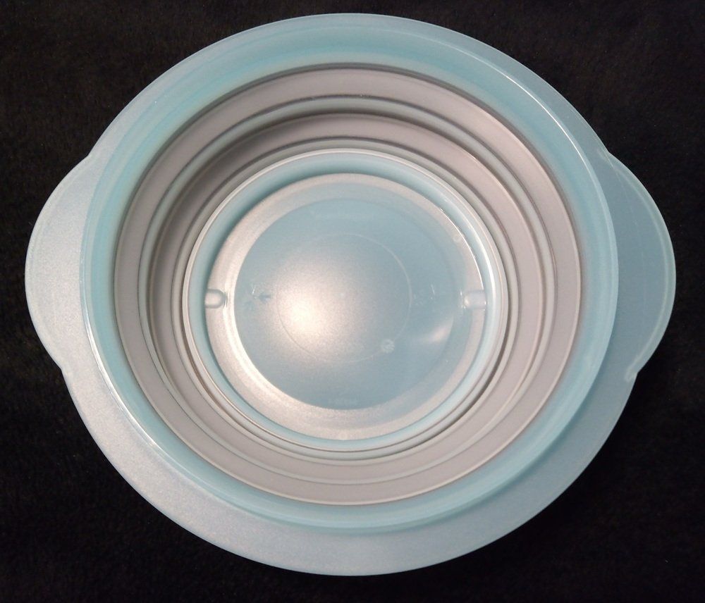Tupperware Contenitori & Simili: 2 TUPPERWARE Mini-Max - Faltbare Schüsseln mit Deckel – Usato da Werdenberg venduto da EXA-Secondhand 7