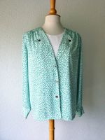 BLUSE JULIETTA SWISS MADE L 42 VINTAGE TOP zu HOSE JEANS