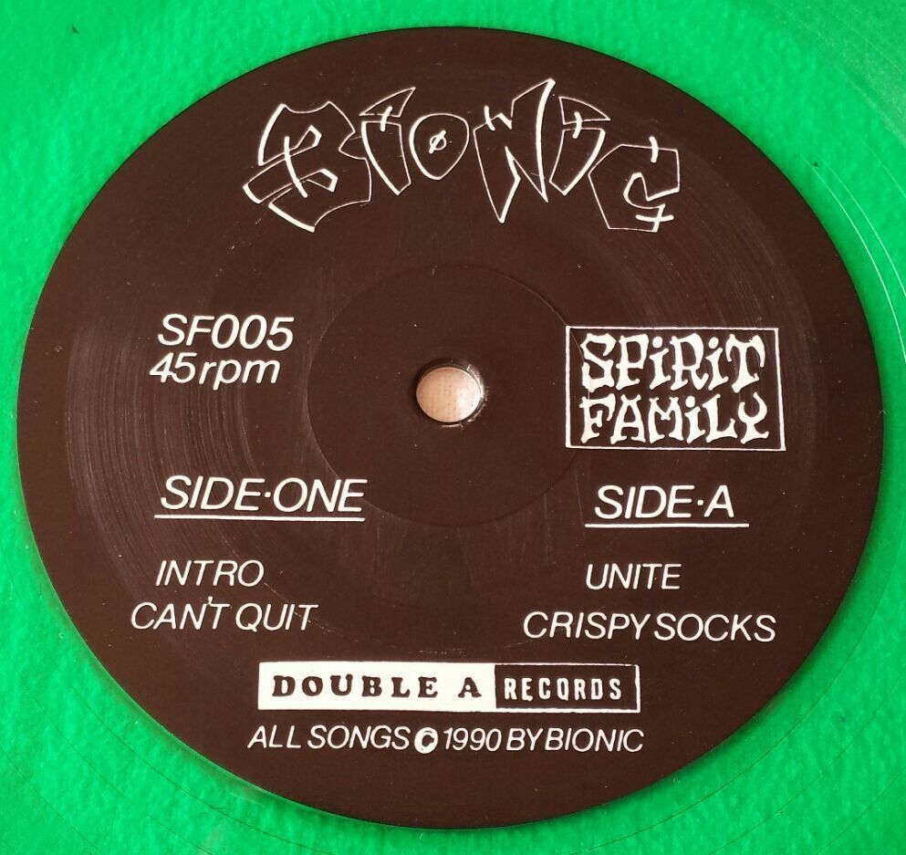 Schallplatten: Bionic - Bionic - EP - 1990  - First Press - Green Vinyl – Gebraucht aus Uster von Zardodel 6
