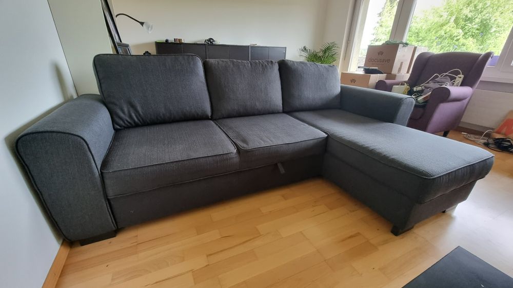 Conforama Ecksofa ARCADE in dunkelgrau | Kaufen auf Ricardo