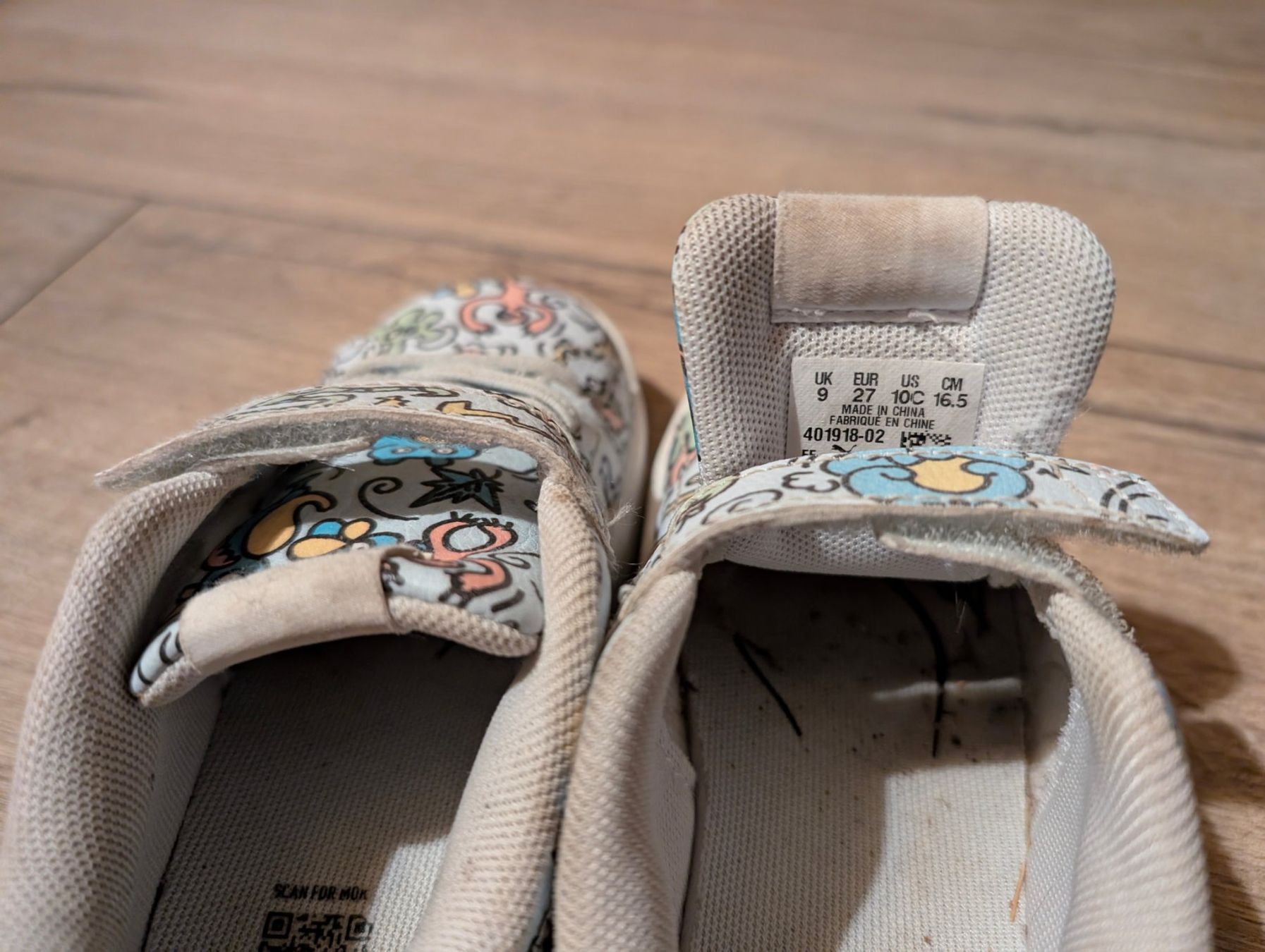 Puma Schuhe für Jungen: Chaussures Puma Ballkid à scratch Taille 27 – Gebraucht aus Colombier NE von Hanslepire 1