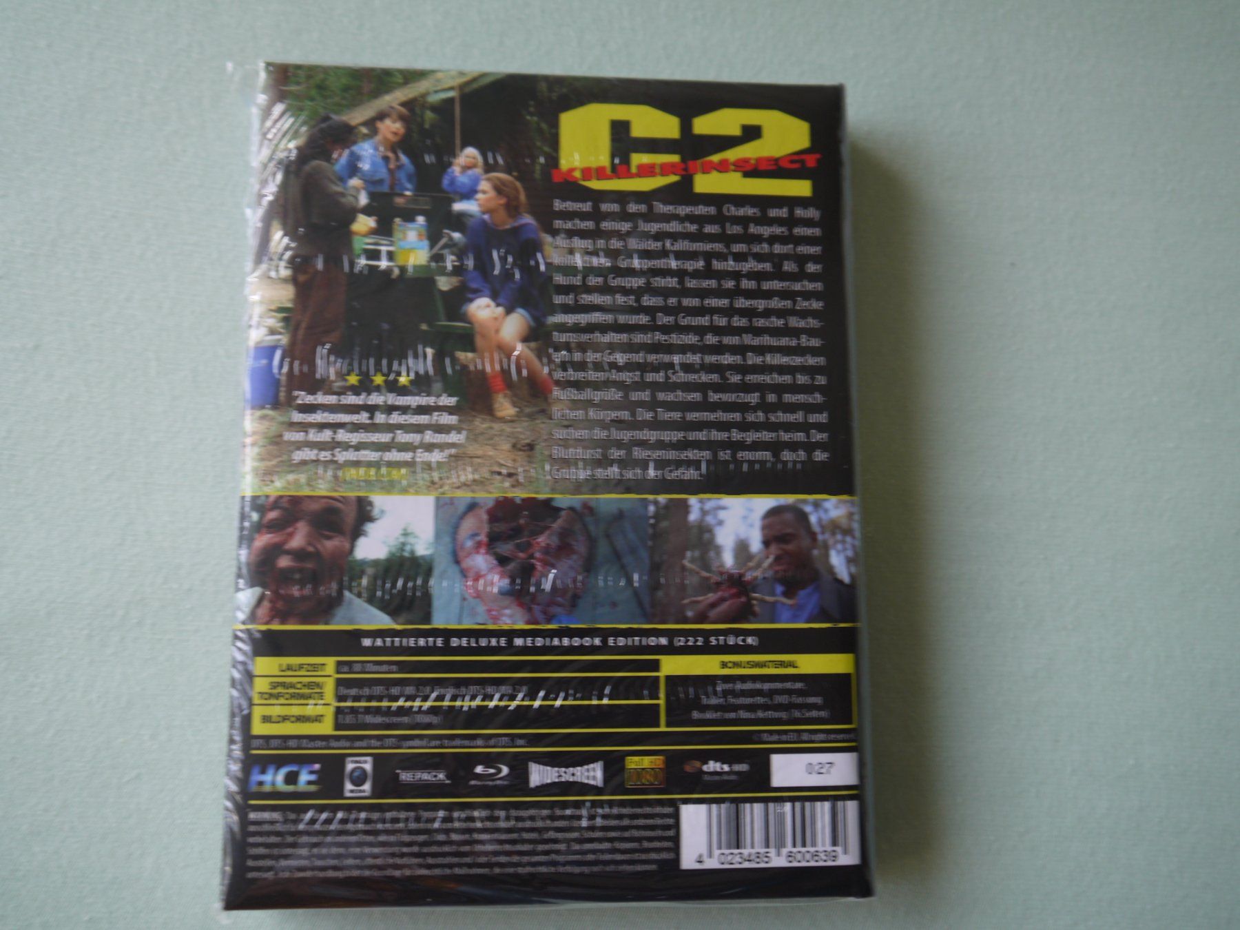 Tutti i DVDs: C2 KILLERINSECT - Mediabook -wattiert – Usato da Hagendorn venduto da Blaf 1