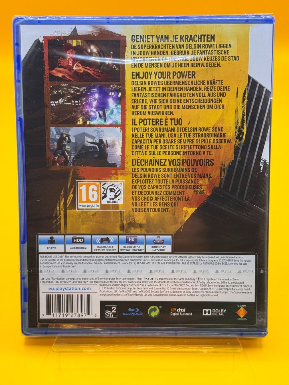 Sony Spiele: Infamous: Second Son (PS4) - Neu – Neu und originalverpackt aus Oberwil b. Zug von silver2024 1