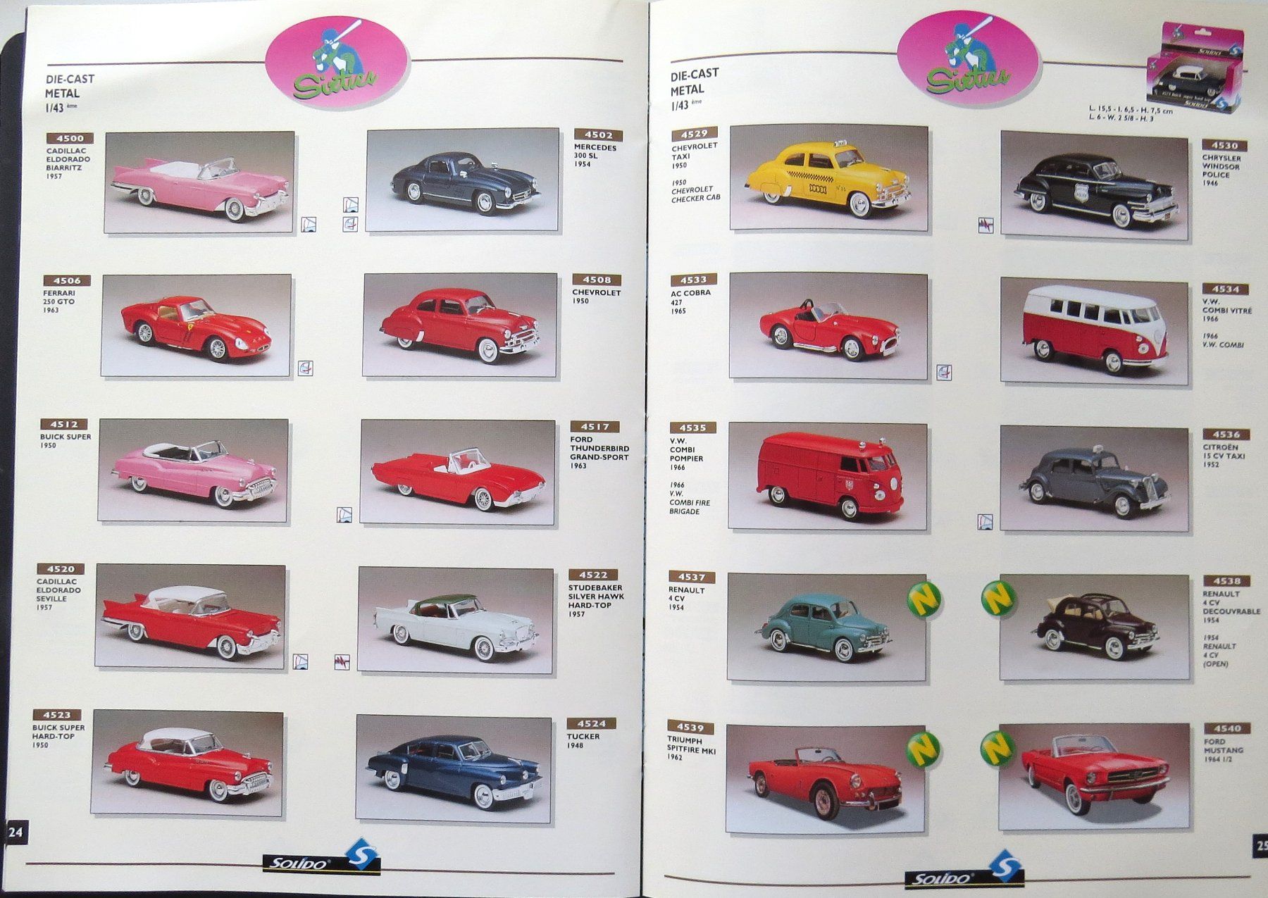 Solido Modellini d'auto: Modellautokatalog Solido von 1994 – Nuovo (secondo la descrizione) da Ettingen venduto da campione_1 3