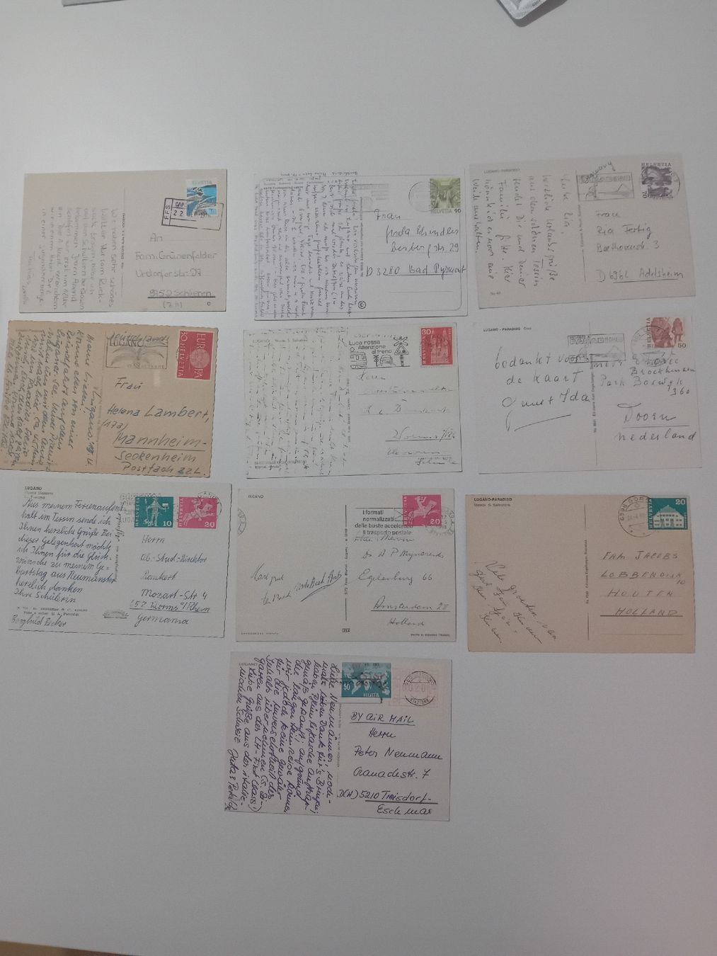 Cartes postales: 10 Postkarten Lugano – D'occasion à Suhr par eli_7ndv 1