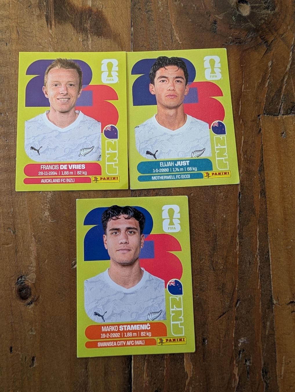 Panini Sammelbilder & Trading cards: Panini New Zealand – Neu (gemäss Beschreibung) aus Gebenstorf von fa1zz