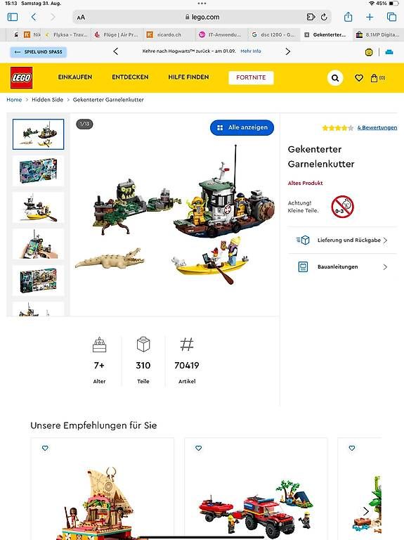 Giocattoli: Neu ungeöffnet Lego Hide Side 70419 – Usato da Abtwil SG venduto da Riono-01 3