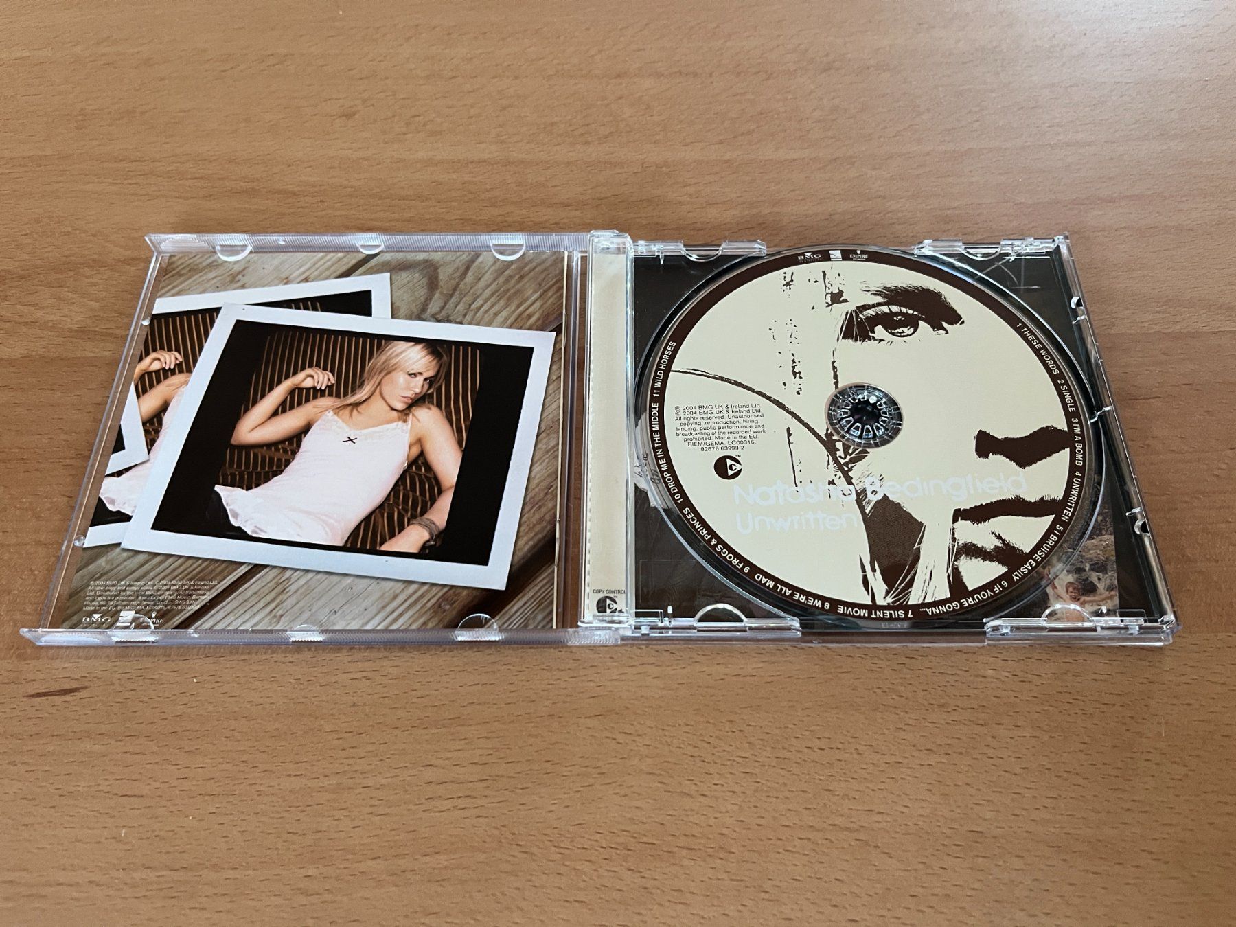 CD: Natasha Bedingfield - Unwritten – Usato da Bätterkinden venduto da emmentaler2008 1