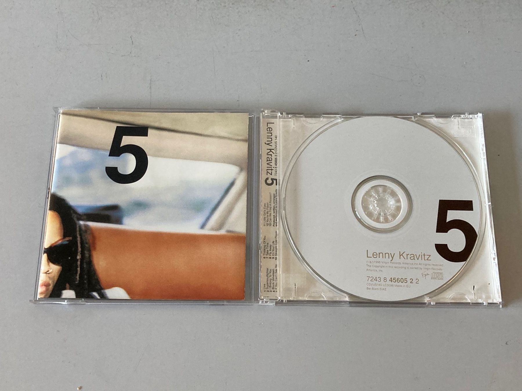 CDs: LENNY KRAVITZ 5 "5" CD Funk, Soul, Rock – Gebraucht aus Wiedlisbach von Andrisa