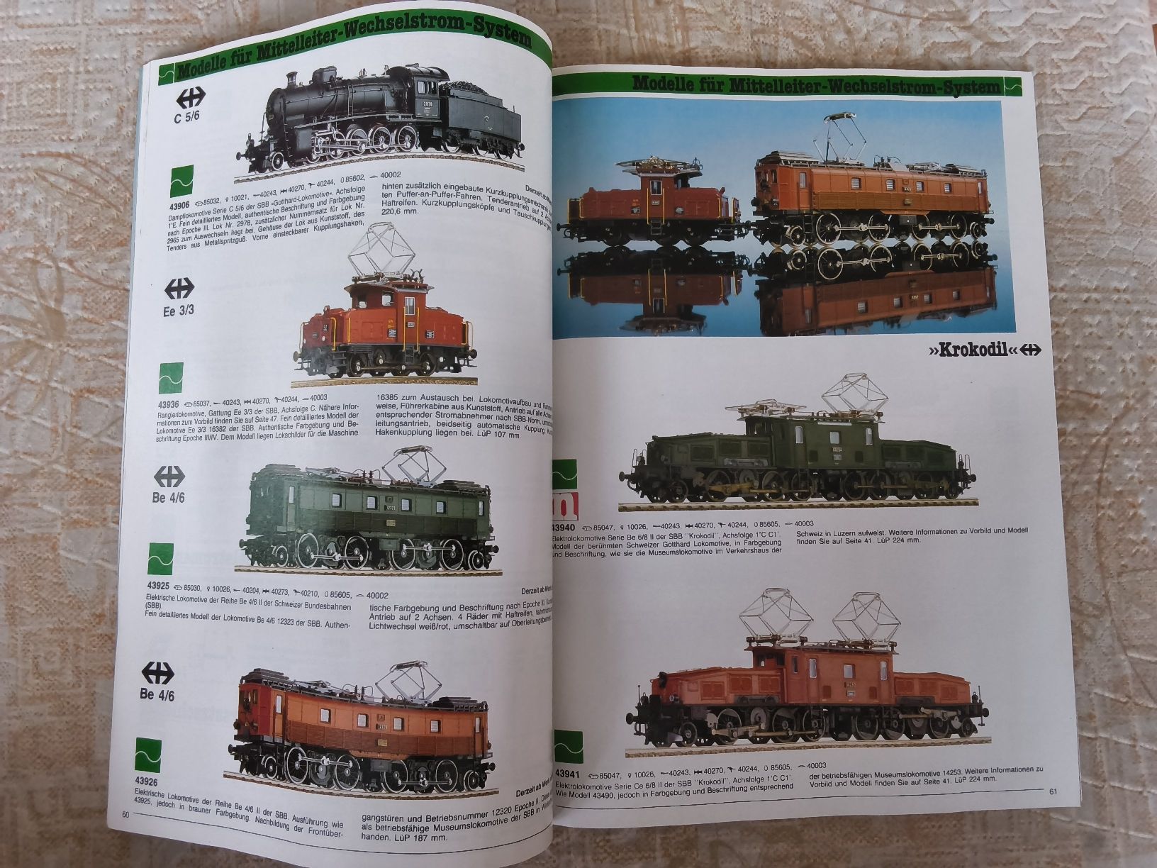 Bücher: Roco Katalog Modelbahnen 1987/1988 – Gebraucht aus Hallau von histoiremerveilleuse 7