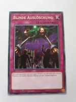 Yugioh Blinde Auslöschung rare Karte TCG