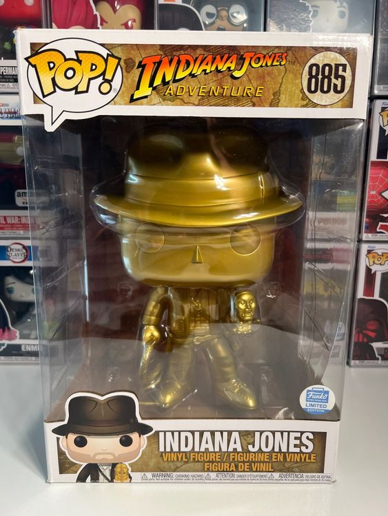 Funko Pop! Films : Indiana Jones et le cadran du destin – Helena Shaw livré avec un protecteur de grenier Byron
