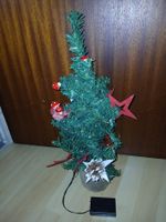 Künstlicher Weihnachtsbaum mit LED Licht gebraucht