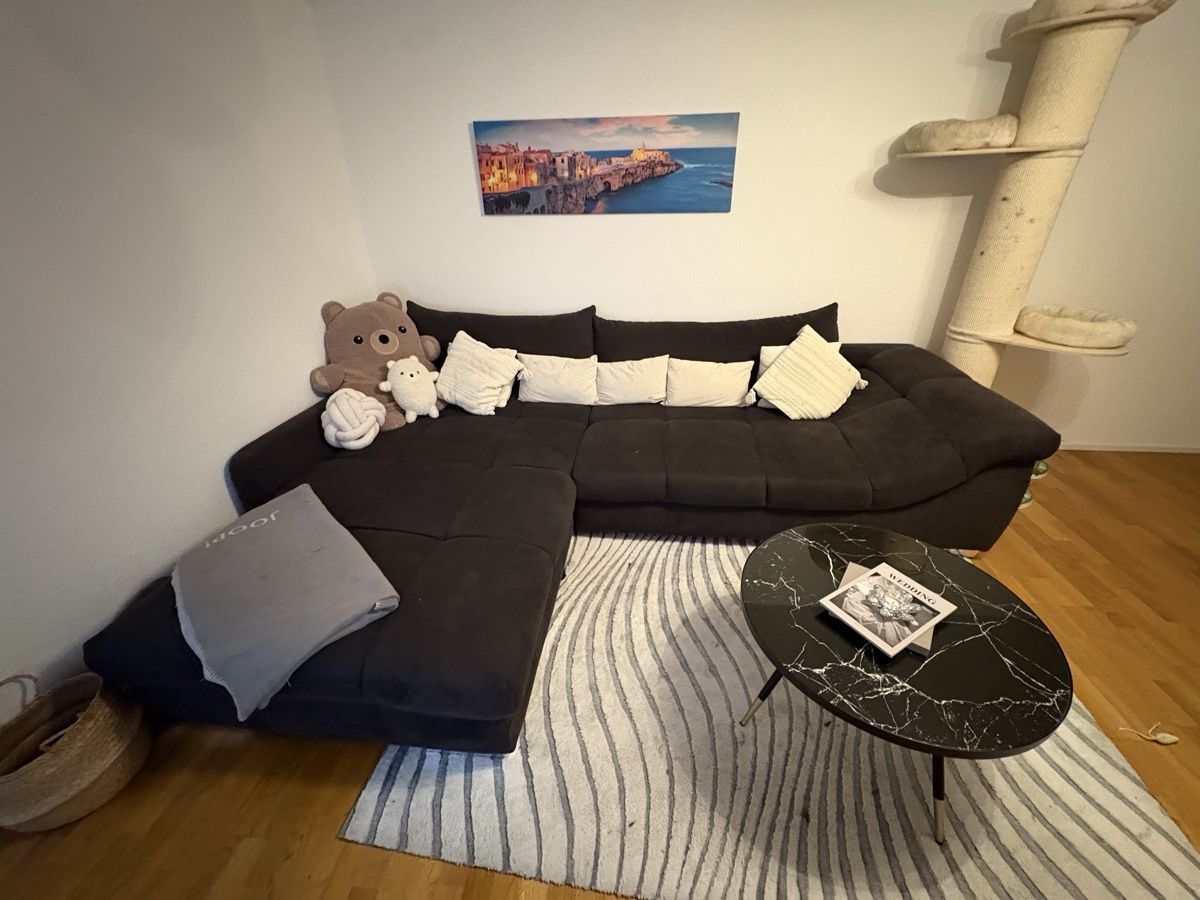 Divani: Grosses Ecksofa dunkelgrau  TOP bequem – Usato da Wallisellen venduto da des_l5yc 1