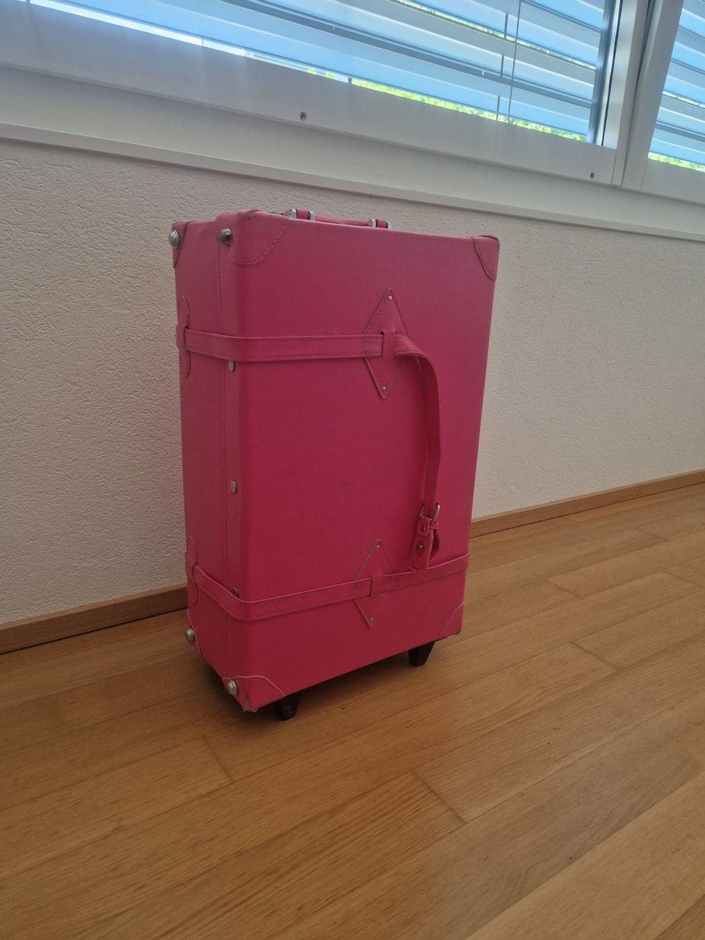 Valigie: Rollkoffer / Reisekoffer pink mit Rollen – Usato da Zug venduto da lem_bs5j