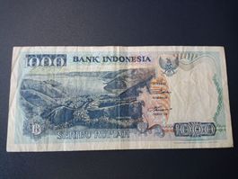 Alte 1000 Rupiah Banknote Indonesien, Jahrgang 1992 Top!