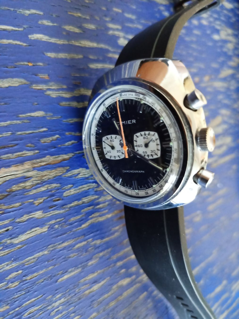 Cimier Orologi: Cimier Chronograph Handaufzug  – Usato da Dübendorf venduto da Puenti007 5