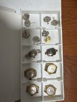 Lot de montres et mouvements divers état non testé