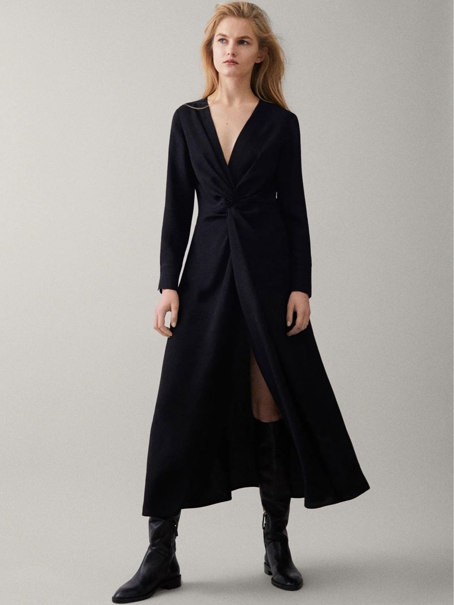 Massimo Dutti Vestiti: Massimo Dutti Black Dress – Usato da Corsier-sur-Vevey venduto da Kristina.Nova