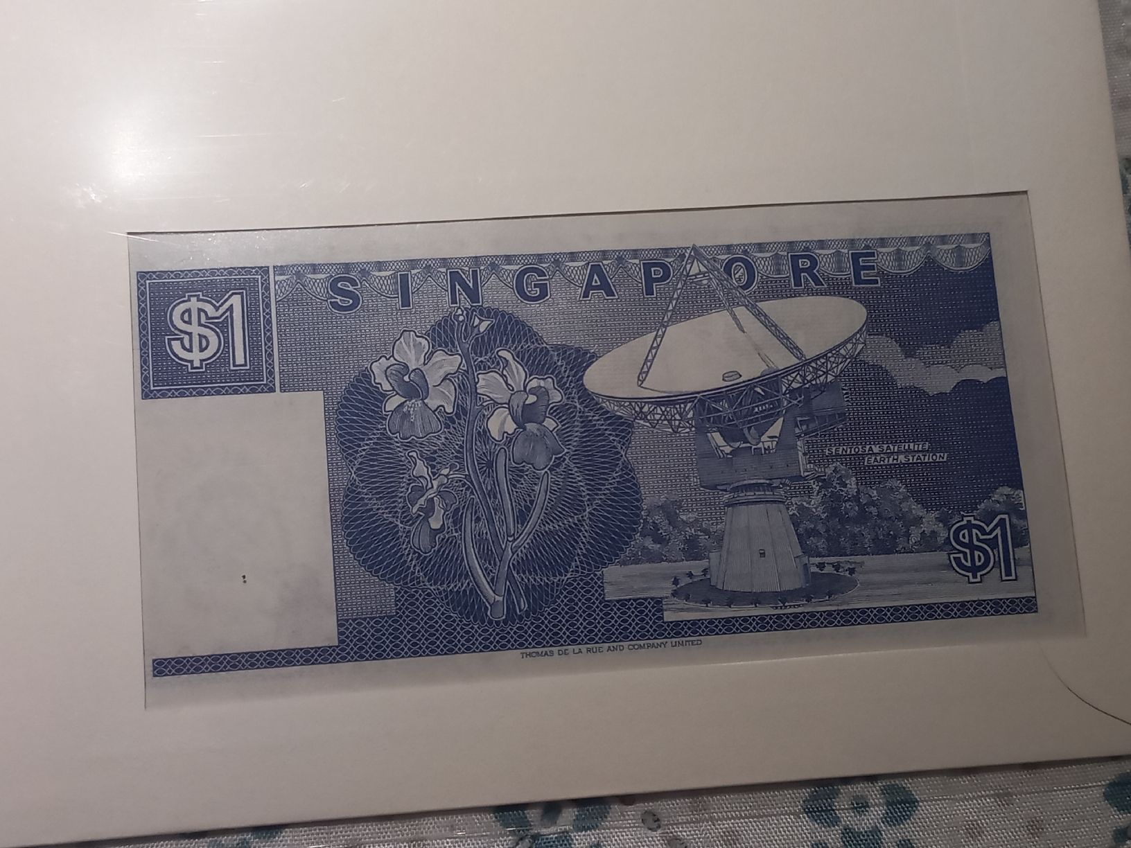 Banconote: Singapur Notenbrief 1 Dollar 1988 – Nuovo (secondo la descrizione) da Geroldswil venduto da Antica01 3