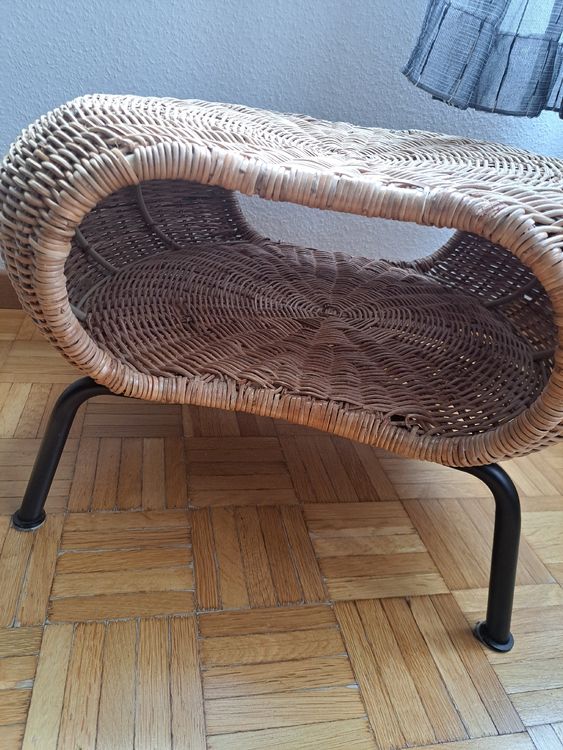 Hocker mit Aufbewahrung, Rattan GAMLEHULT | Kaufen auf Ricardo