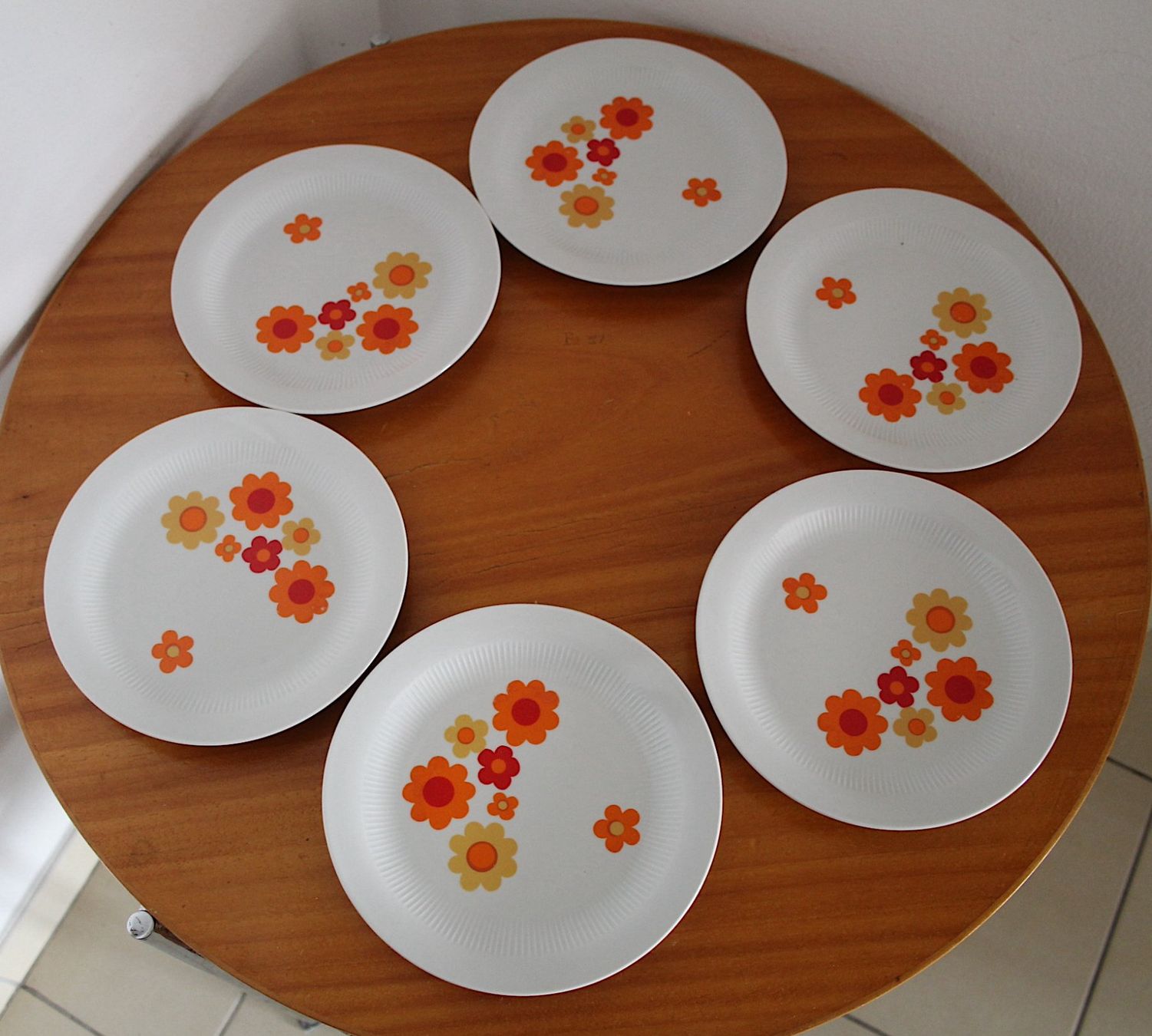 Piatti: 6 Vintage Teller, 19 cm – Usato da Locarno venduto da fripui 4