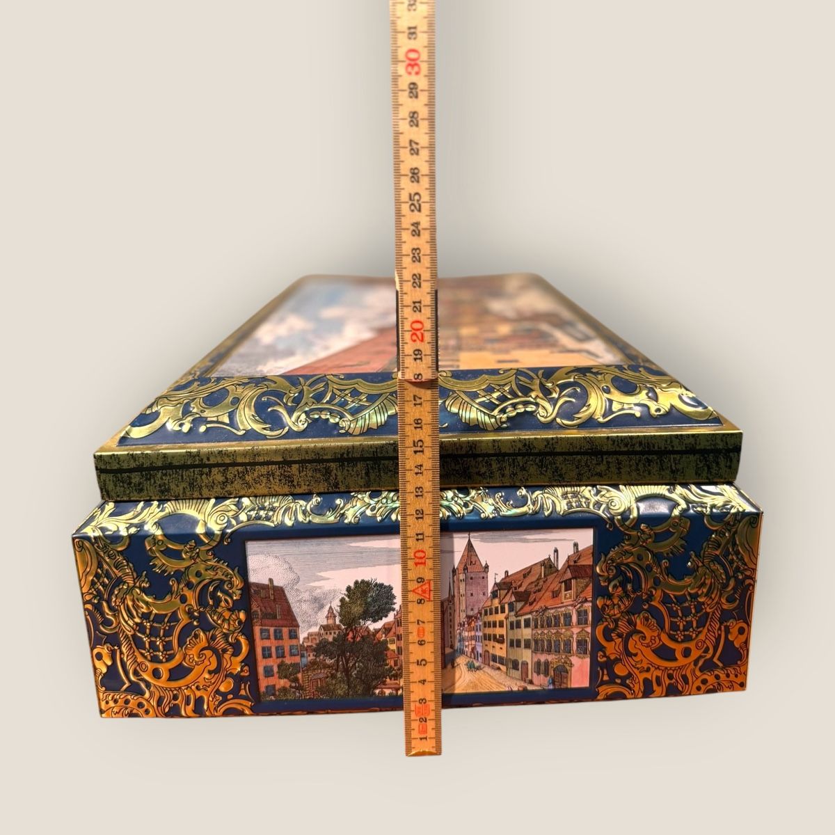 Dosen: Vintage Schmidt Tea Tin Box - Autumn Decoration – Gebraucht aus Lausanne von vas_cdb2 7