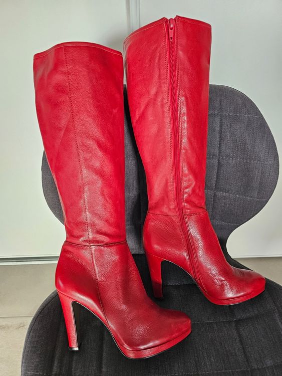 Bottines rouges hotsell san marina