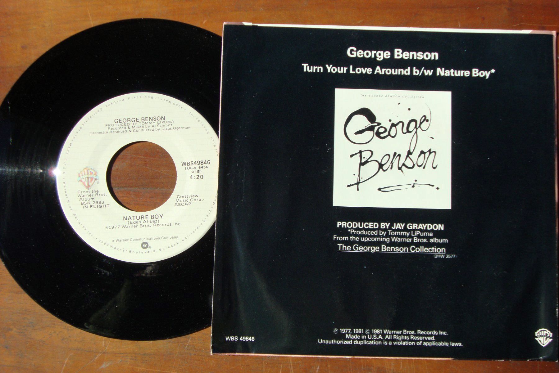Dischi in vinile: GEORGE BENSON - TURN YOUR LOVE AROUND – Usato da Bern venduto da Uli_10_11 1