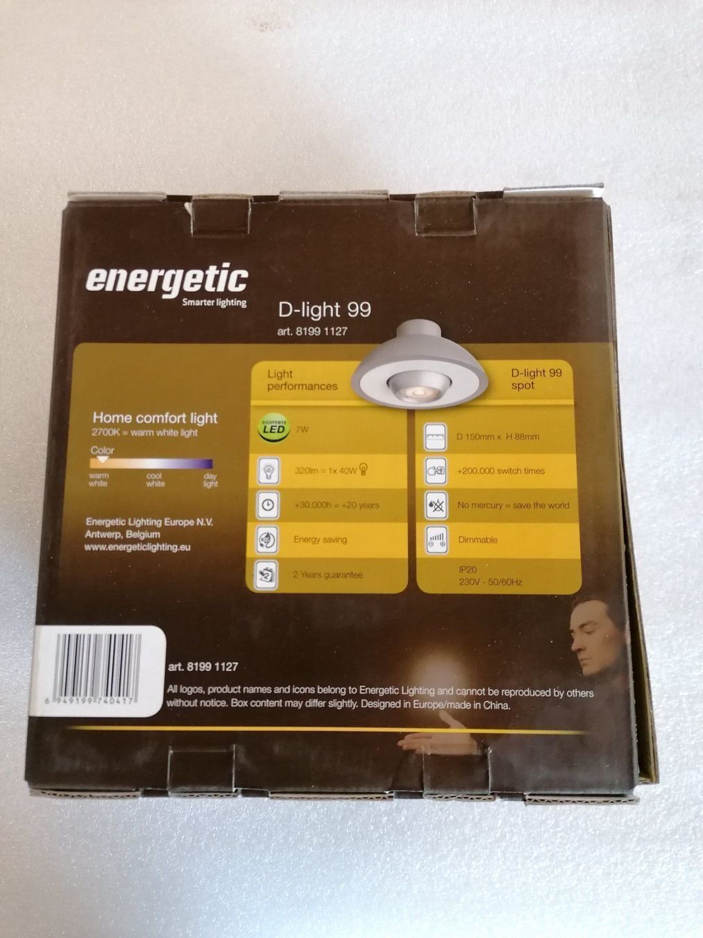 Lampadari & plafoniere: LED Deckenlampe 7 Watt warm white – Nuovo e nell'imballaggio originale da Stetten AG venduto da innomatec2 1