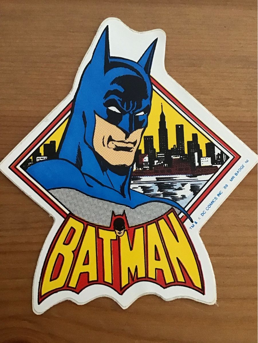 Sticker: Batman sticker – Nuovo (secondo la descrizione) da Bettwiesen venduto da Jumpingfox 7
