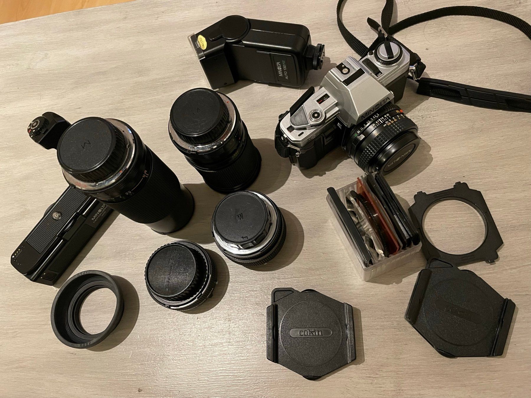 Minolta Fotocamera: Kamera Minolta X300 analog – Usato da Schenkon venduto da WARO6214