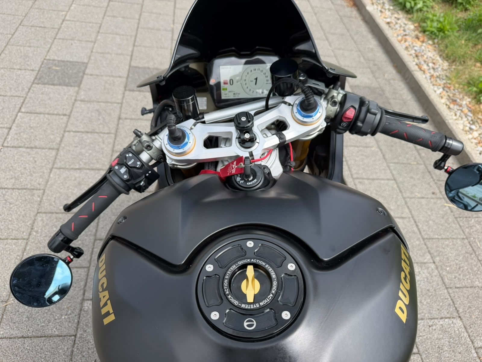 Ducati Strasse: Ducati Panigale V4 S Matt Schwarz  – Gebraucht aus Unterkulm von CedricG01 4