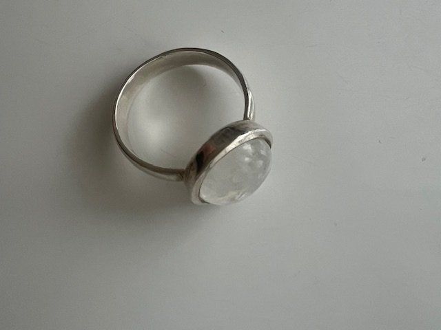 Anelli: Ring Silber 925 mit Stein, NEU! – Nuovo (secondo la descrizione) da Walenstadt venduto da ricamul 8