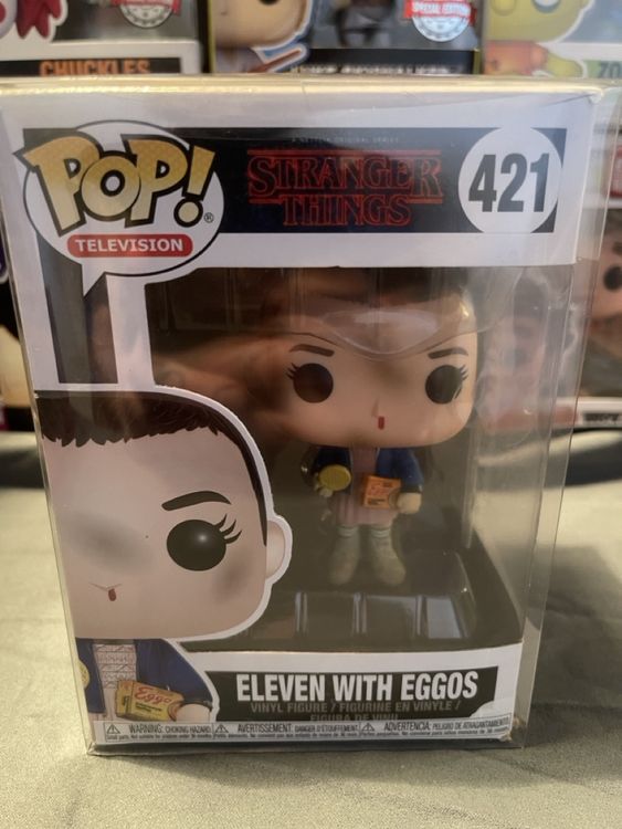 Funko Pop! Stranger Things Eleven with Eggos - #421 🎁 (Neu und ...