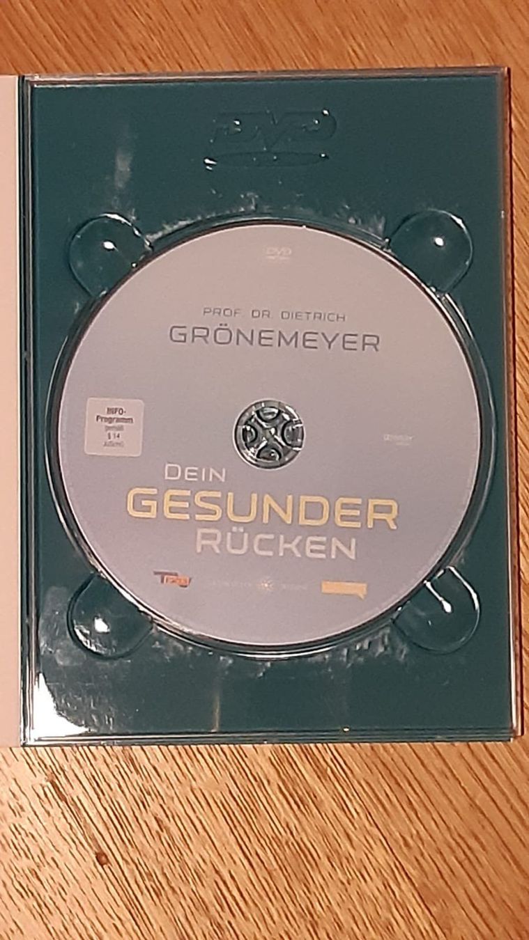 Tutti i DVDs: Grönemeyer DVD "Dein gesunder Rücken" – Nuovo (secondo la descrizione) da Sarnen venduto da Ver01dg 1