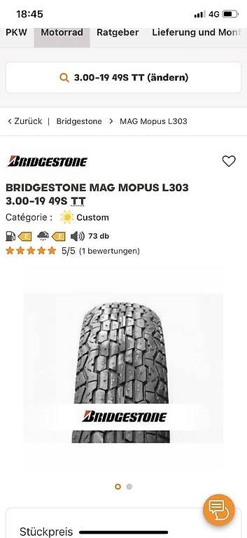 Bridgestone Pneumatici & Ruote complete: 2 Stück Bridgestone Oldtimer Reifen 3.00 x 19 – Nuovo e nell'imballaggio originale da Gohl venduto da YSysoiuz 2