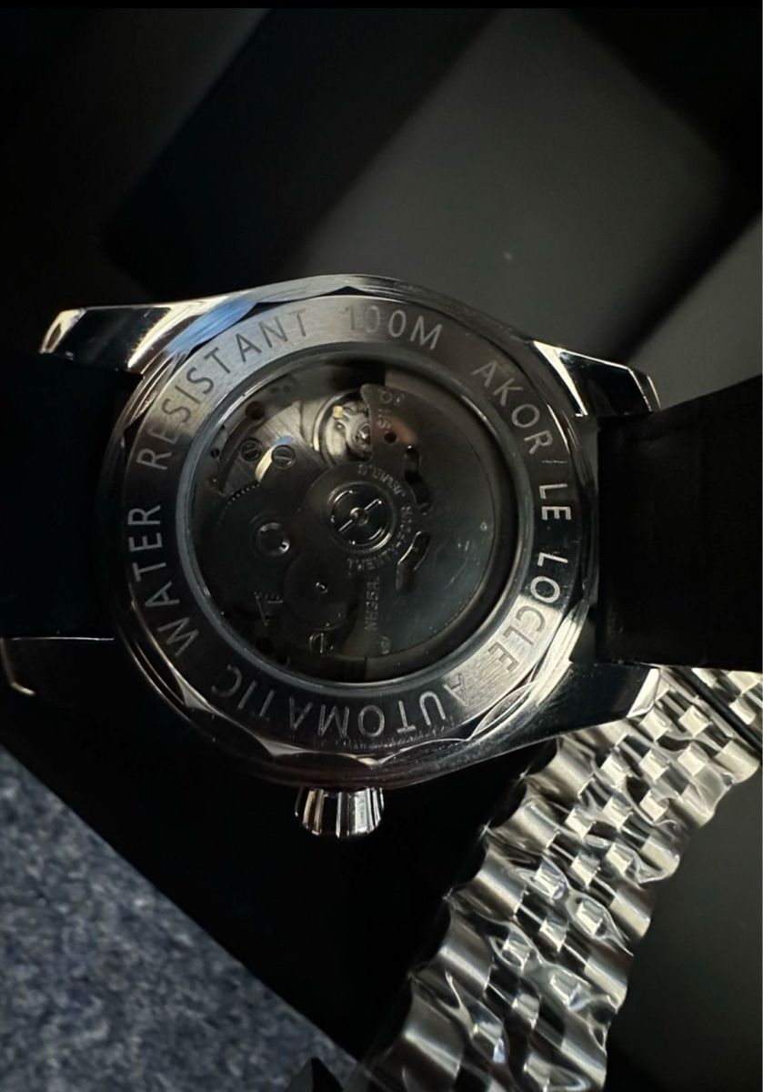 Orologi: Akor Automatic Model Black Bean, full Set NEU! (37) – Nuovo (secondo la descrizione) da Untersiggenthal venduto da TimeandShine 7