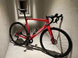 Rennrad Thömus rot Rahmen Grösse L