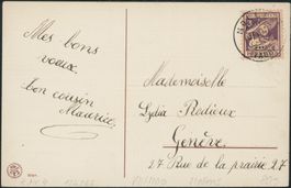 VD Mollens - Pro Juventute - Karte - EF - Voll Stempel