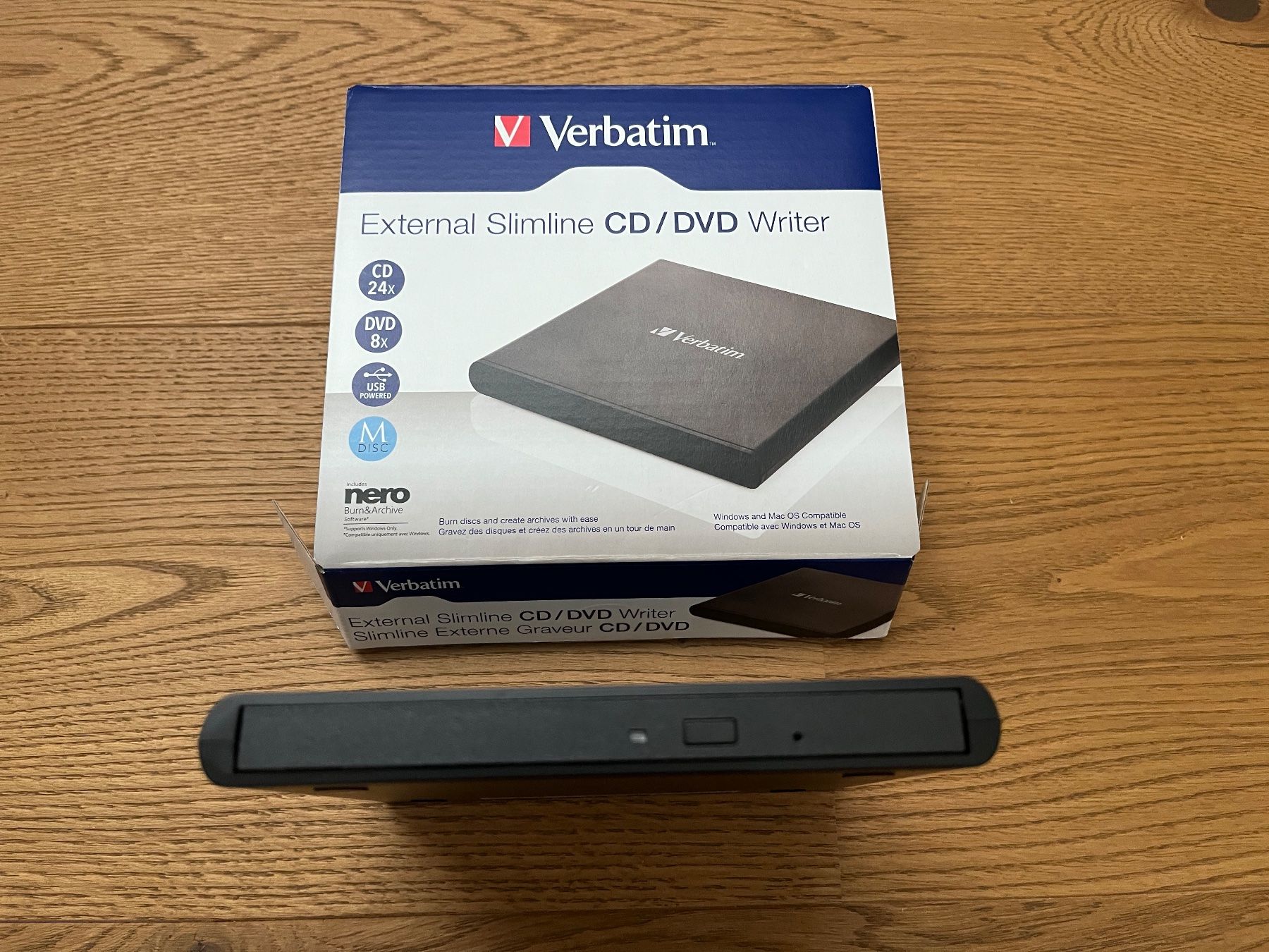 Verbatim Lettore multimediale & Streamer: Mobiler Slimline-DVD-ReWriter – Nuovo e nell'imballaggio originale da Balgach venduto da Olieto