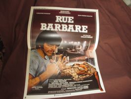 affiche Rue Barbare (Bernard Giraudeau)