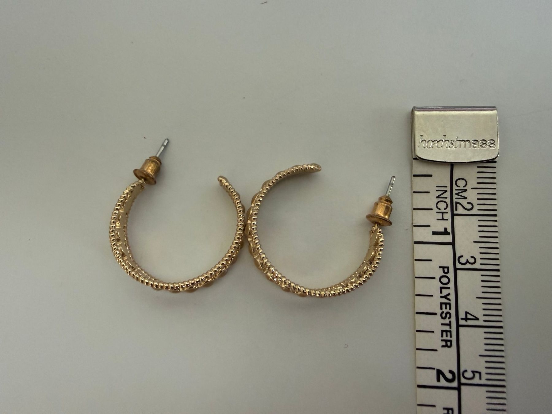 Orecchini pendenti & Orecchini a lobo: Ohrringe Kreolen Modeschmuck  2cm – Nuovo (secondo la descrizione) da Kirchdorf AG venduto da coco123 2