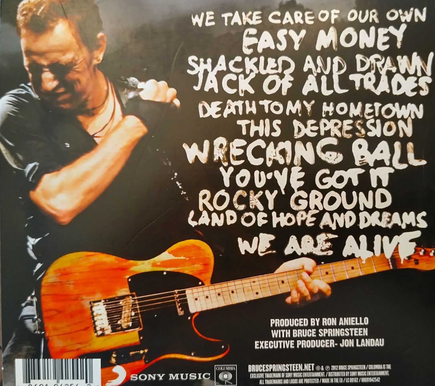 CD: Bruce Springsteen - Wrecking Ball / CD 2012 ab Fr. 4.- – Usato da Bellach venduto da JingleJerry 2