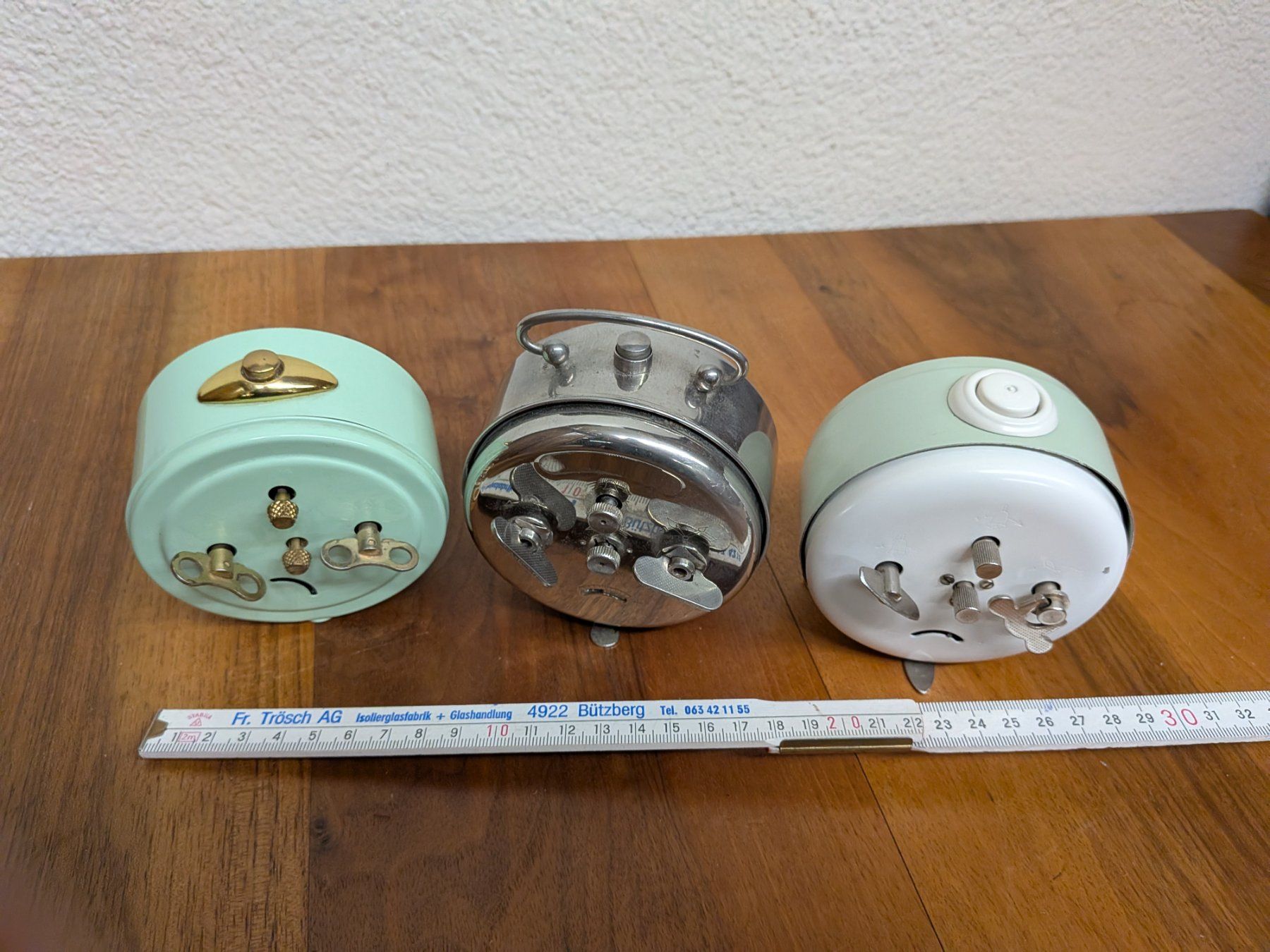Junghans Sveglie: 3 defekte Wecker Junghans und Diehl – Difettoso da Emmen venduto da Brockofsky 5