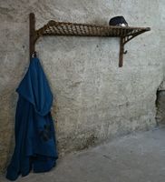 Gepäckablage, Hutablage, Garderobe / Gusseisen / SBB