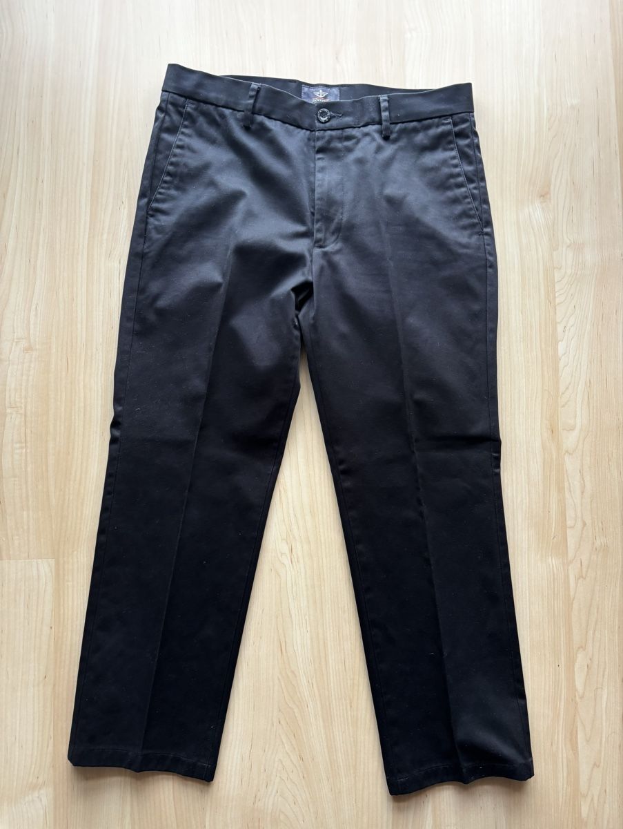 Pantaloni: Pantalon noir Dockers 33/30 – Usato da Denens venduto da RomainSecondeMain 1