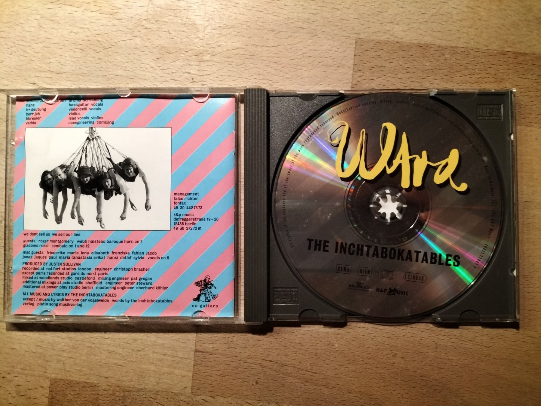 CDs: The Inchtabokatables – Ultra – Gebraucht aus Biel / Bienne von Music74 1