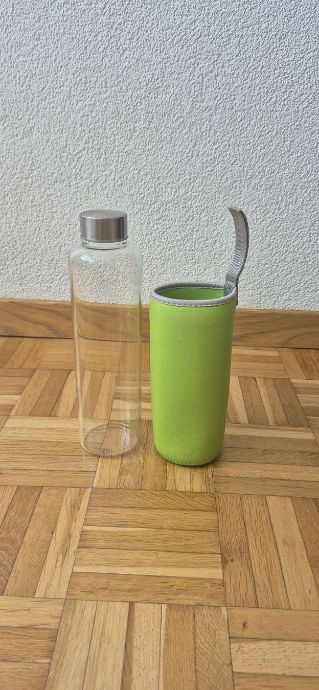 Borracce & Thermos: Glasflasche mit Neoprenhülle ca. 500ml neu – Nuovo e nell'imballaggio originale da oensingen venduto da avalon013 2